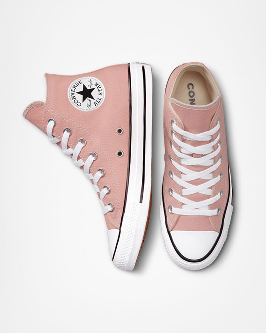 Men's Converse Chuck Taylor All Star Seasonal Color High Top Shoes Pink | AU E8591K